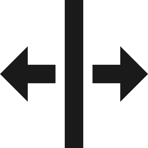 Resize v icon, solid style, from Vaadin Icons