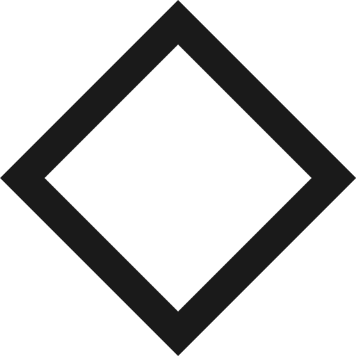 Rhombus icon, solid style, from Vaadin Icons