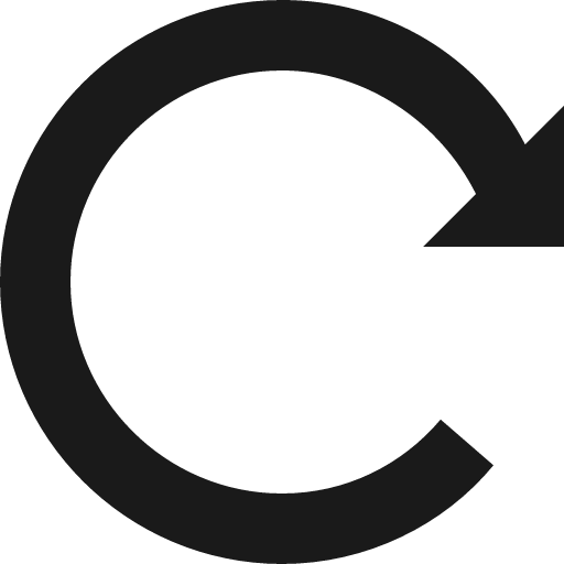 Rotate right icon, solid style, from Vaadin Icons