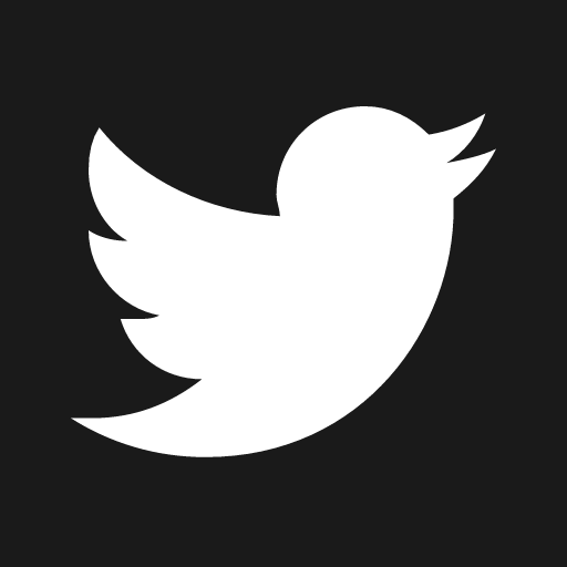 Twitter square icon, solid style, from Vaadin Icons