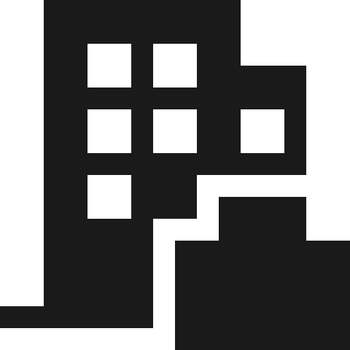 Workplace icon, solid style, from Vaadin Icons