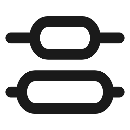 Align vertical distribute center icon, line style, from Vadivam