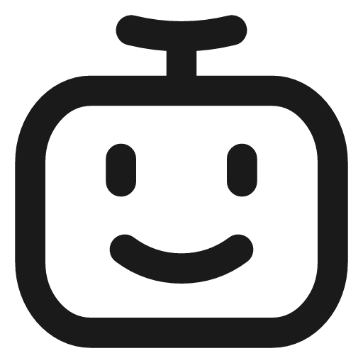 Bot icon, line style, from Vadivam