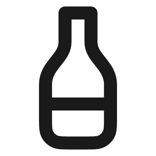 Bottle wine icon, line style, from Vadivam