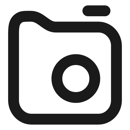 Camera icon, line style, from Vadivam