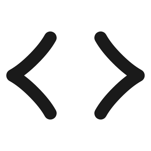 Chevrons left right icon, line style, from Vadivam