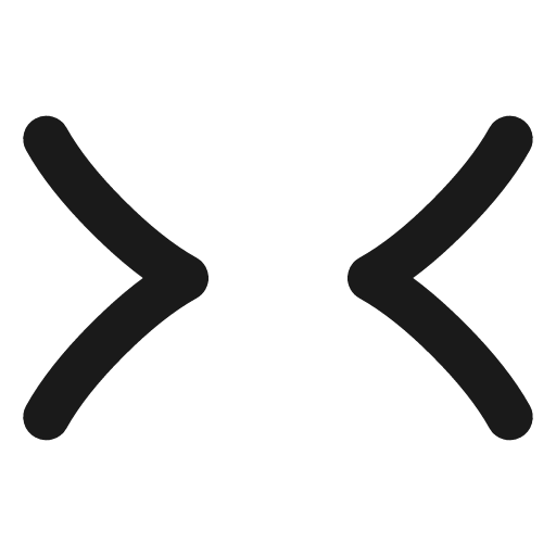 Chevrons right left icon, line style, from Vadivam