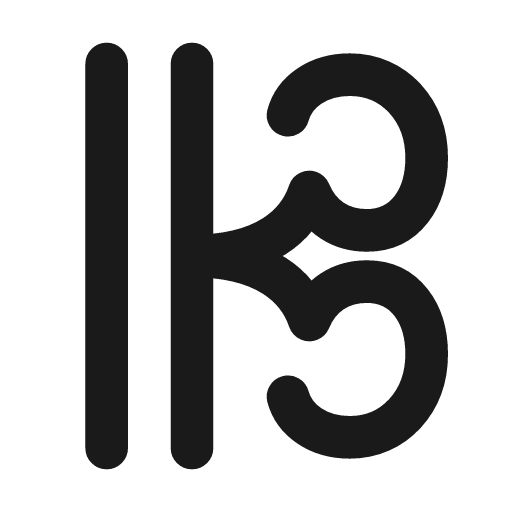 Clef alto icon, line style, from Vadivam