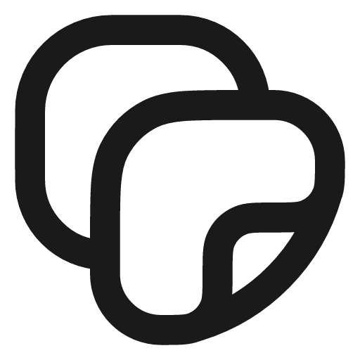 Copy icon, line style, from Vadivam