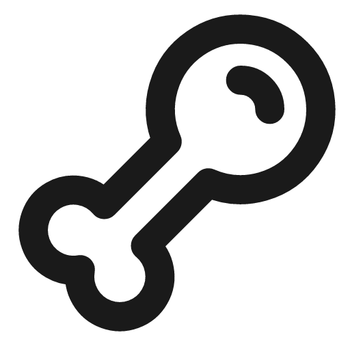 Drumstick icon, line style, from Vadivam
