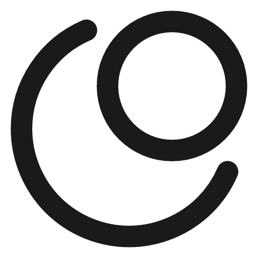 Eclipse icon, line style, from Vadivam