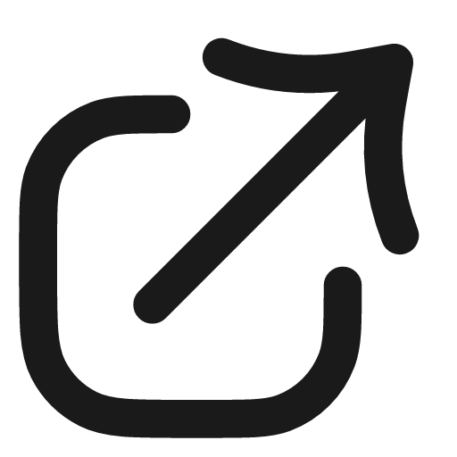 External link icon, line style, from Vadivam