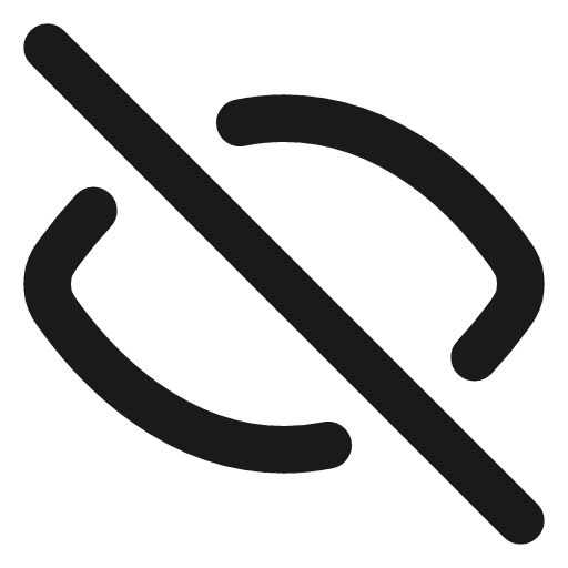 Eye off icon, line style, from Vadivam