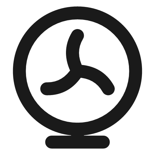 Fan icon, line style, from Vadivam
