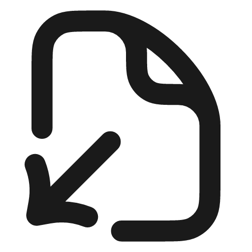 File output icon, line style, from Vadivam