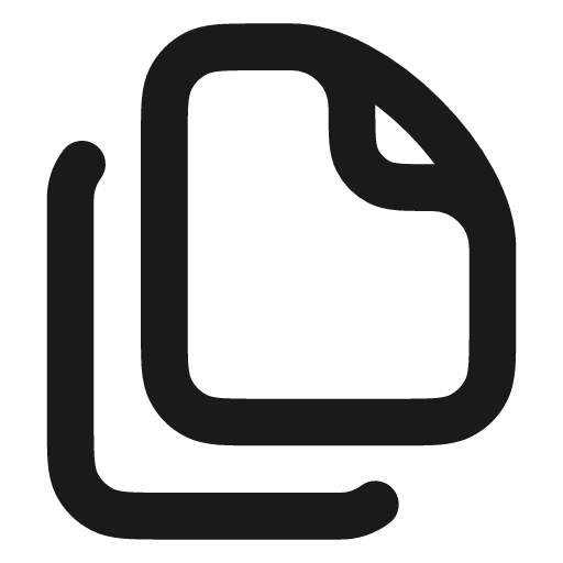 File stack icon, line style, from Vadivam