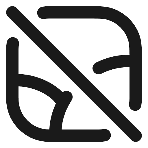 Image off icon, line style, from Vadivam
