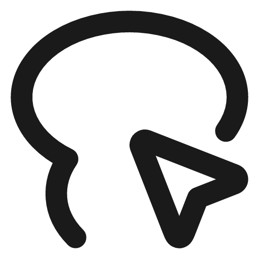 Lasso select icon, line style, from Vadivam