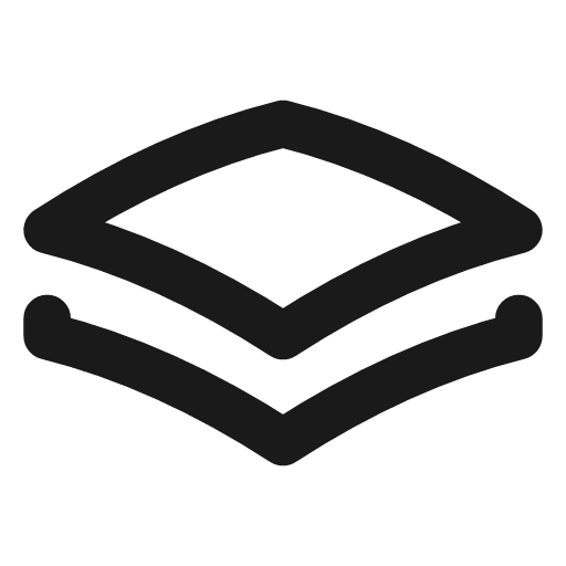 Layers 2 icon, line style, from Vadivam