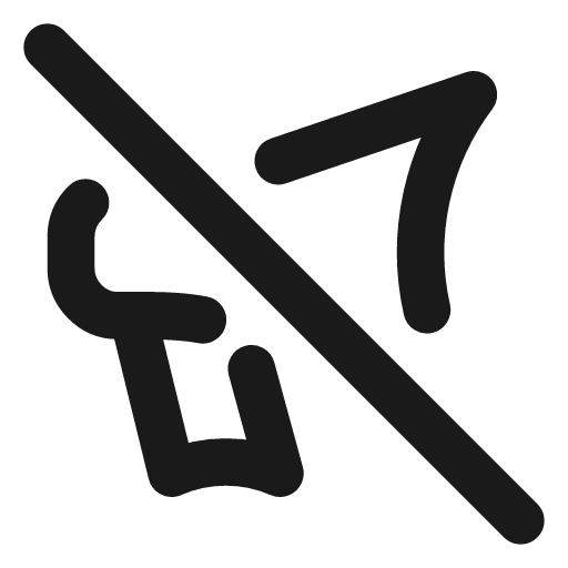 Megaphone off icon, line style, from Vadivam