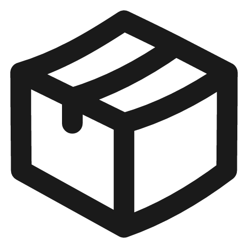 Package icon, line style, from Vadivam