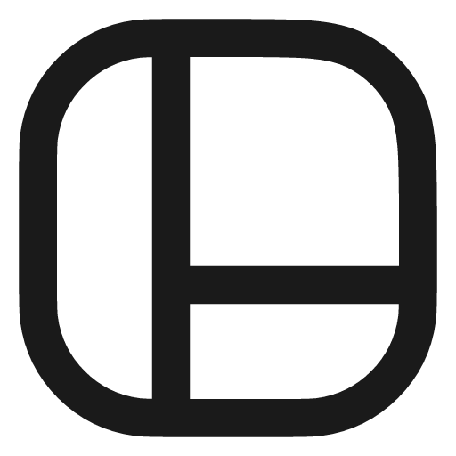 Panels left bottom icon, line style, from Vadivam