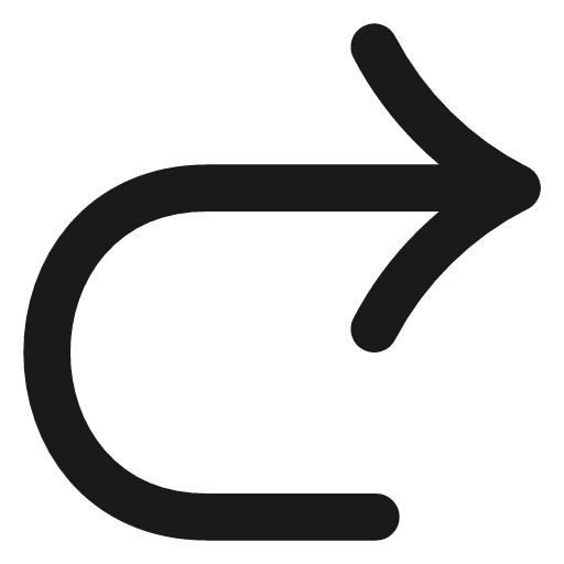 Redo 2 icon, line style, from Vadivam