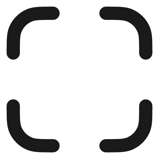 Scan icon, line style, from Vadivam