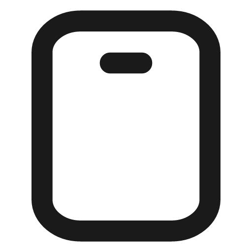 Tablet icon, line style, from Vadivam