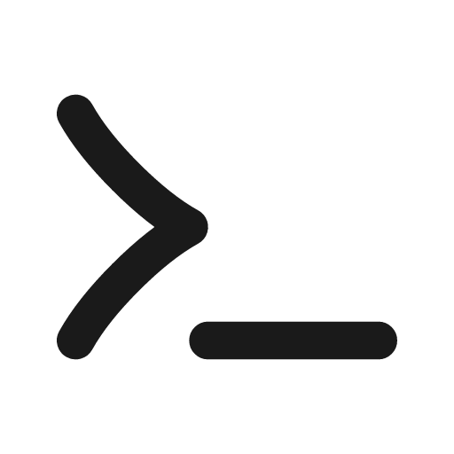 Terminal icon, line style, from Vadivam