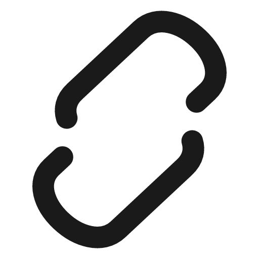 Unlink icon, line style, from Vadivam