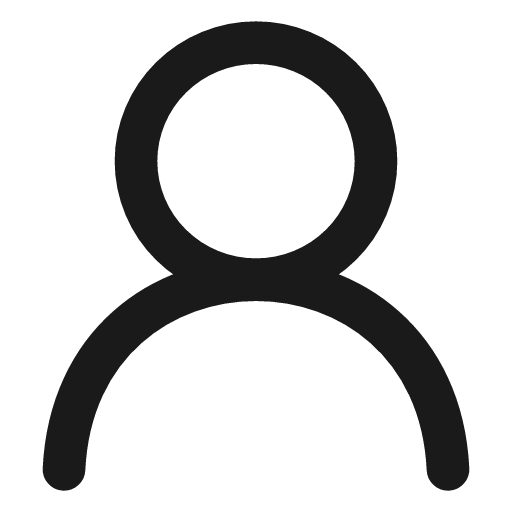 User round icon, line style, from Vadivam