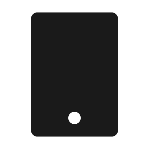 Cellphone filled icon, filled style, from WeUI Icon