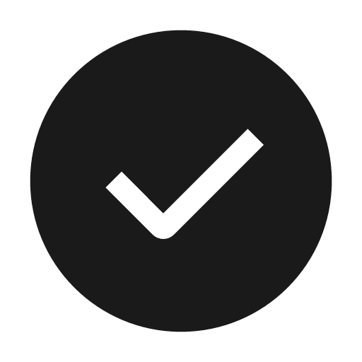 Done2 filled icon, filled style, from WeUI Icon