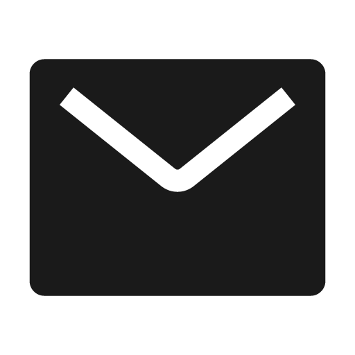 Email filled icon, filled style, from WeUI Icon