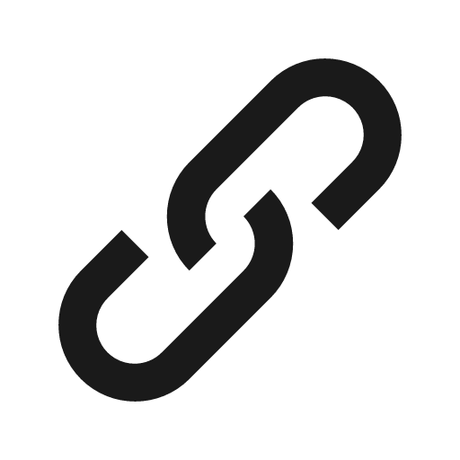 Link filled icon, filled style, from WeUI Icon