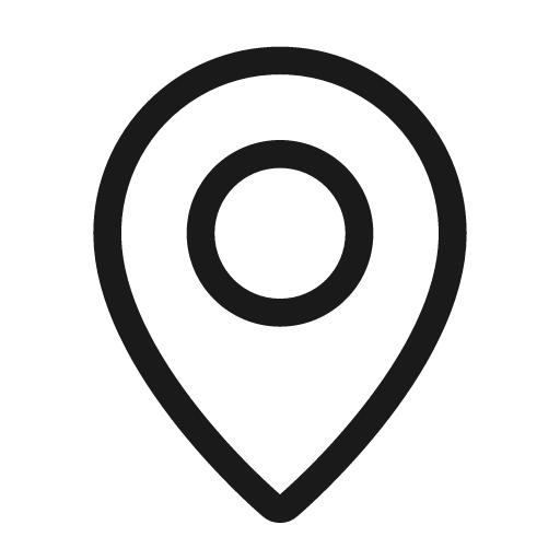 Location outlined icon, outline style, from WeUI Icon