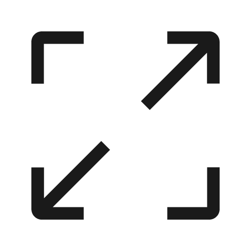 Max window outlined icon, outline style, from WeUI Icon