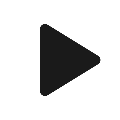 Play filled icon, filled style, from WeUI Icon