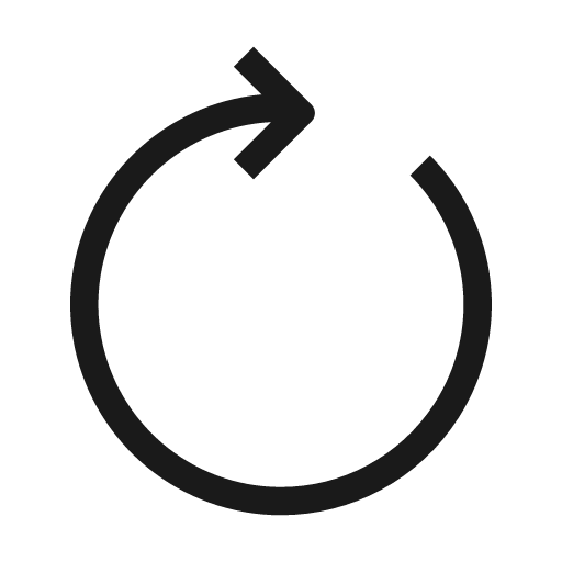 Refresh outlined icon, outline style, from WeUI Icon