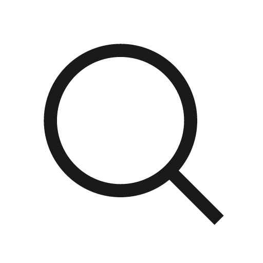 Search outlined icon, outline style, from WeUI Icon