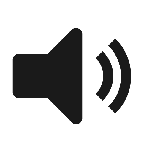 Volume up filled icon, filled style, from WeUI Icon