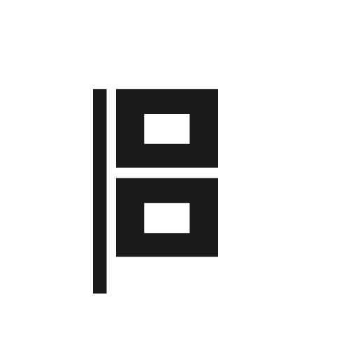 Hurricane warning icon, solid style, from Weather Icons