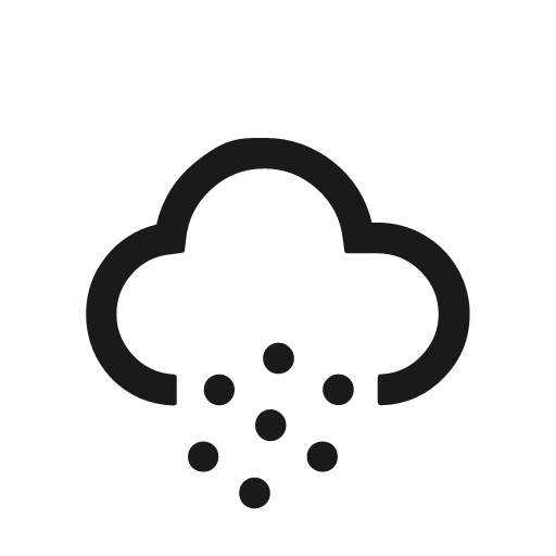 Snow wind icon, solid style, from Weather Icons