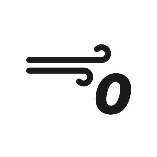 Wind beaufort 0 icon, solid style, from Weather Icons