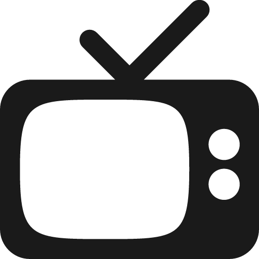 Retro tv icon, solid style, from Icons8 Windows 8 Icons