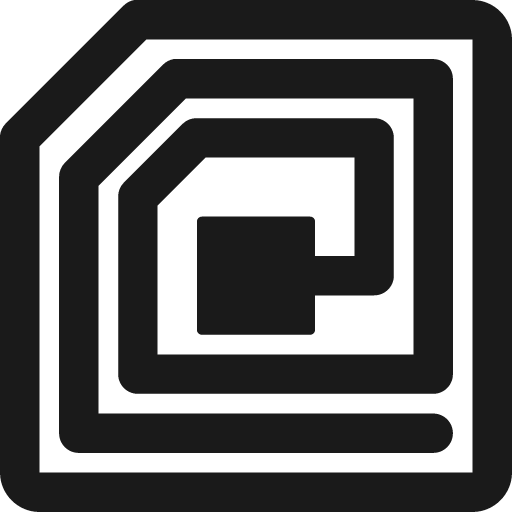 Rfid tag icon, solid style, from Icons8 Windows 8 Icons