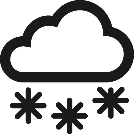 Snow icon, solid style, from Icons8 Windows 8 Icons