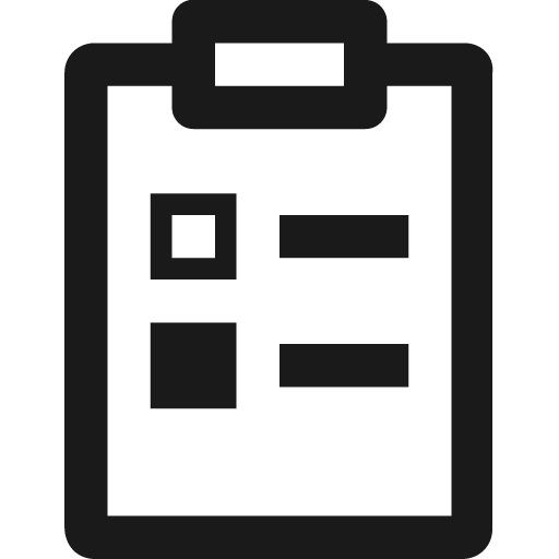 Survey icon, solid style, from Icons8 Windows 8 Icons