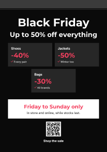 Big sale flyer: flyer template